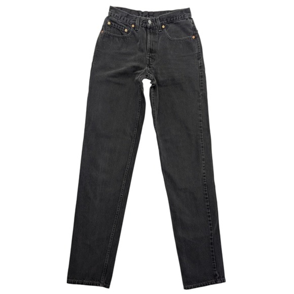 Vintage Levis 550 Relaxed Fit Jeans Faded Black Made in USA 32x40 1550-0260 90s‎